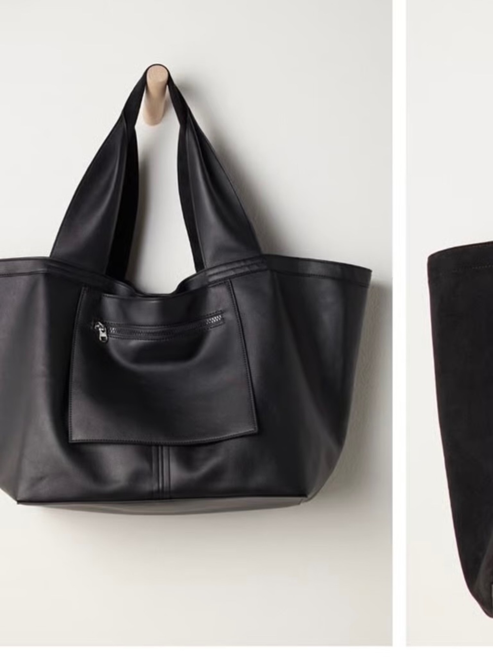 Free People Blair Vegan Suede Reversible Tote - Picture 3 of 6
